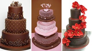 Perfect Chocolate Melted Recipes | So Tasty Chocolate Cake Decorating Ideas | So Yummy Cake