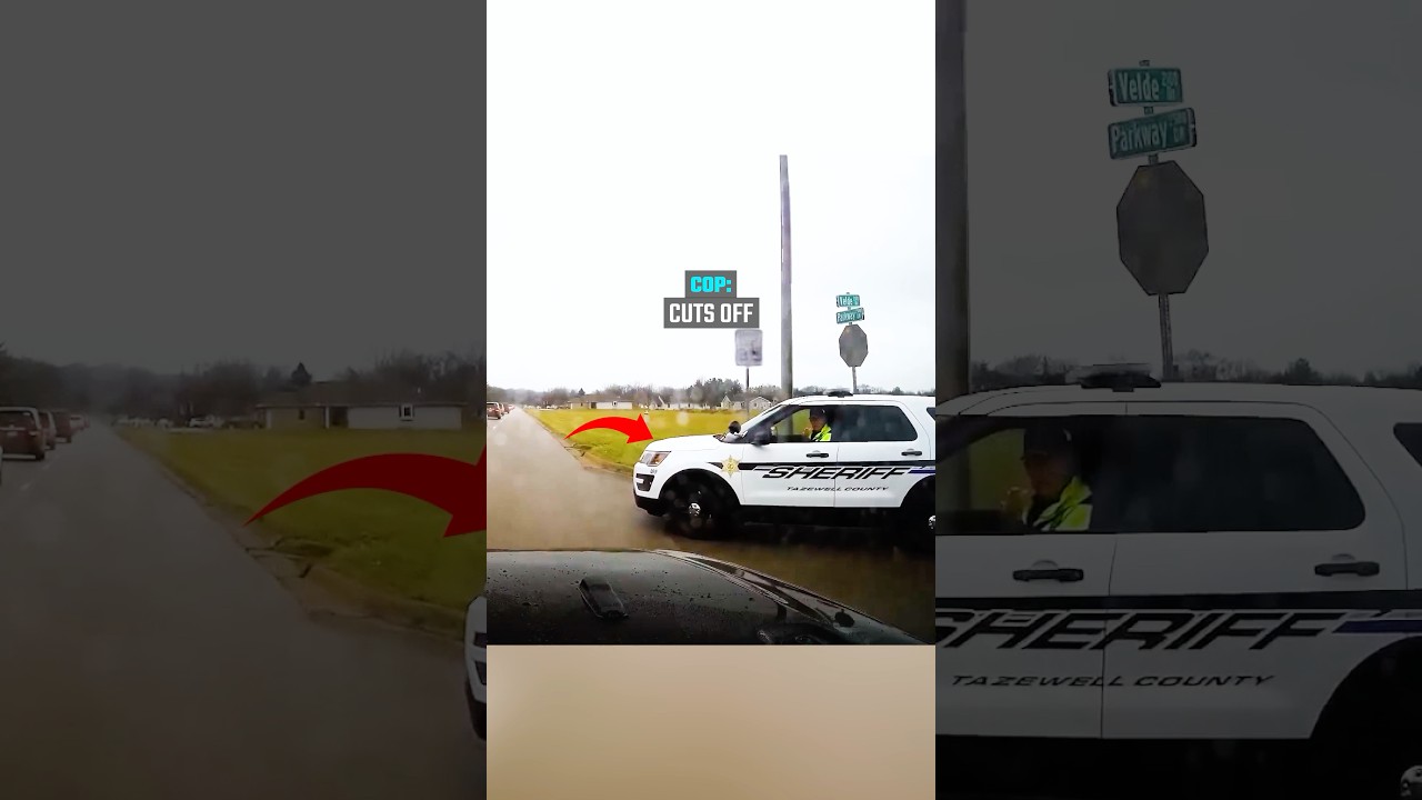Corrupt cop Caught Red Handed on Dashcam
