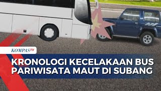 Kronologi Kecelakaan Bus Pariwisata yang Sebabkan 11 Orang Meninggal di Subang