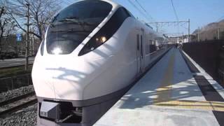 E657系K8編成 特急ときわ53号 勝田行 偕楽園発車