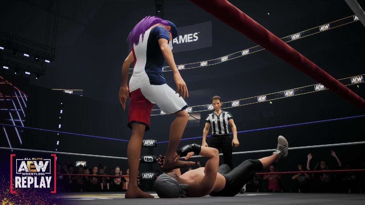 Aew Fight Forever Barefoot Face Trample Grind Youtube 