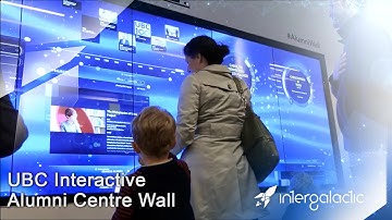 UBC Interactive Alumni Centre Wall