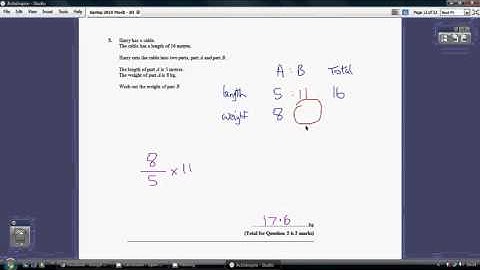 Edexcel GCSE Higher Tier - Spring 2016 Mock Paper 2 Q5
