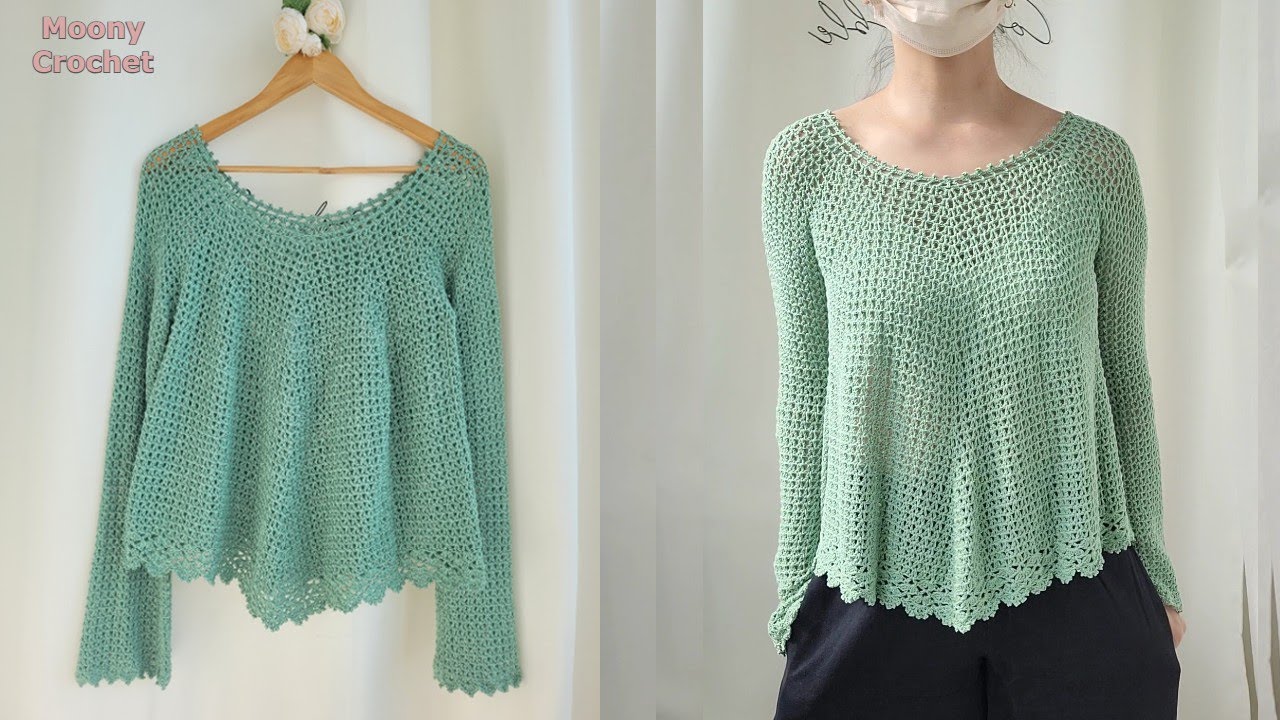 crochet) Блузка