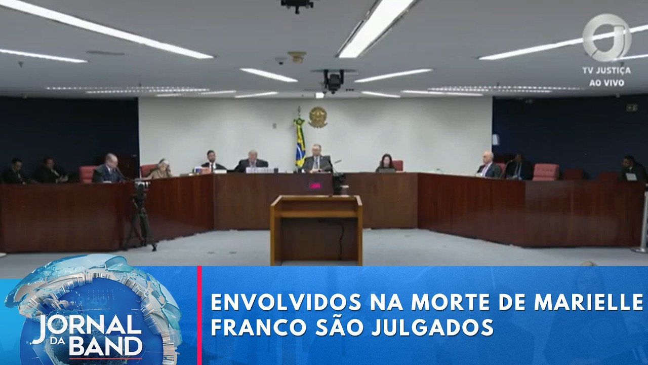 Mandantes da morte de Marielle Franco começam a ser julgados | Jornal da Band