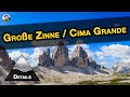 Groe zinne  cima grande 2999 m ber den normalweg  dolomitenklassiker