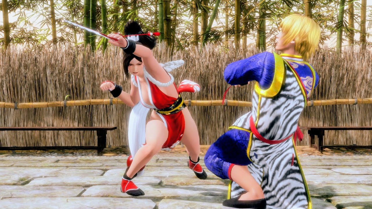 (DOA6) Reverse Ryona - Mai Shiranui Flames Up Eliot!