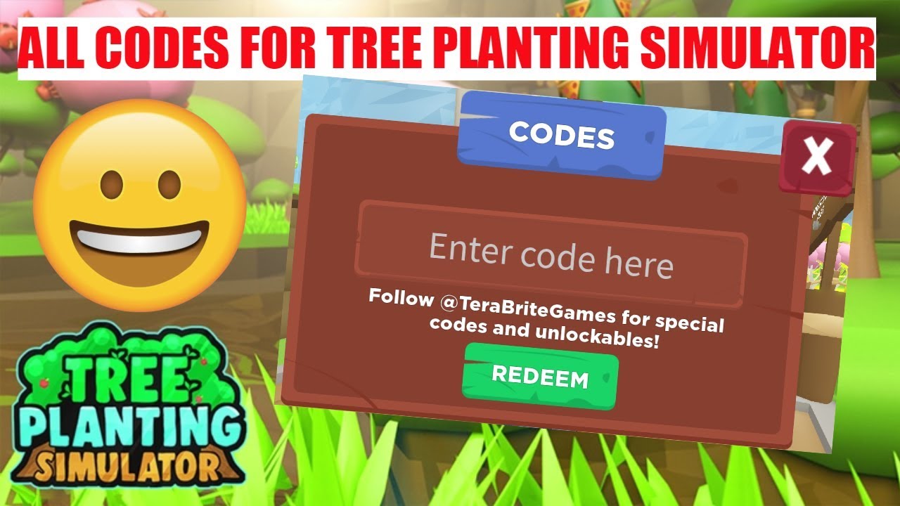 All Codes For Tree Planting Simulator Roblox Youtube - plantings roblox