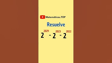 ¿Puedes Realizar está Operación? 🤔 Resta de Potencias | Exponente muy Grande 🤯