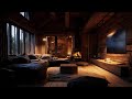 Cozy Cabin Rain & Thunder 🌧️🔥 Fireplace Sounds for Deep Sleep & Relaxation ( No Ads)