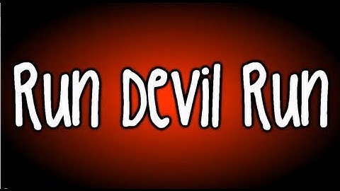 Ke$ha - Run Devil Run (Lyrics On Screen)