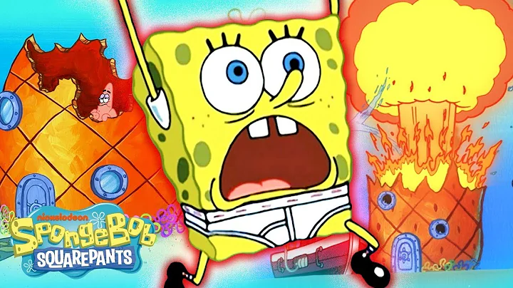 Pineapple-pocalypse! 🍍💥 Every Time SpongeBob's Pineapple House Was Destroyed