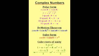 Complex Numbers in Mathematics - 2