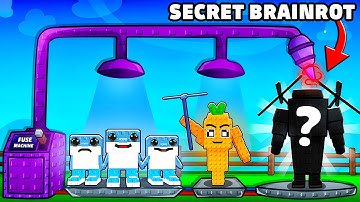 Fusing EVERY Plant and Brainrot Combination to Make Secret Brainrots!