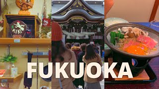 Fukuoka Travel Vlog | cafes, restaurants, temples, parks