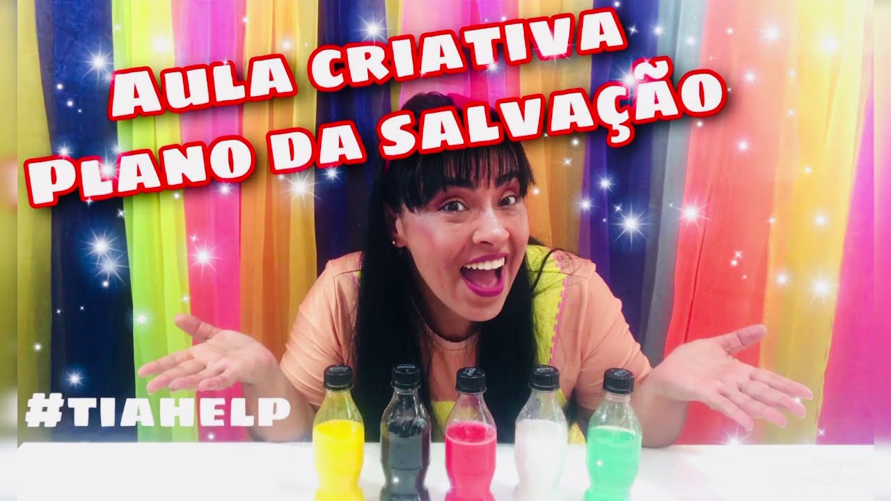Aula Criativa - Água que muda de cor (Plano da Salvação)