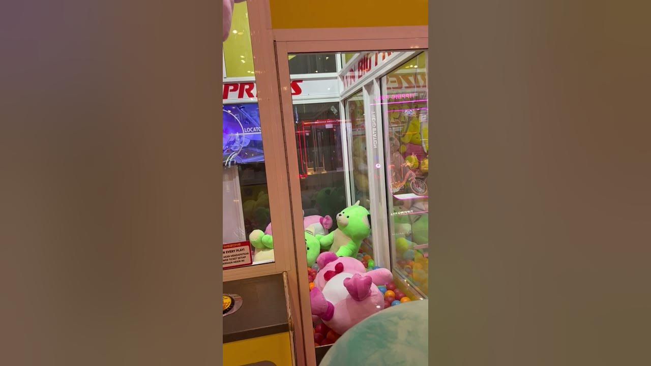 MESIN EXTREME BIG WIN ERROR!!! MAIN CLAW MACHINE DAPAT BONEKA JUMBO #shorts #capitboneka