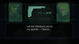 extremely rare MGS2 codec (otasune)