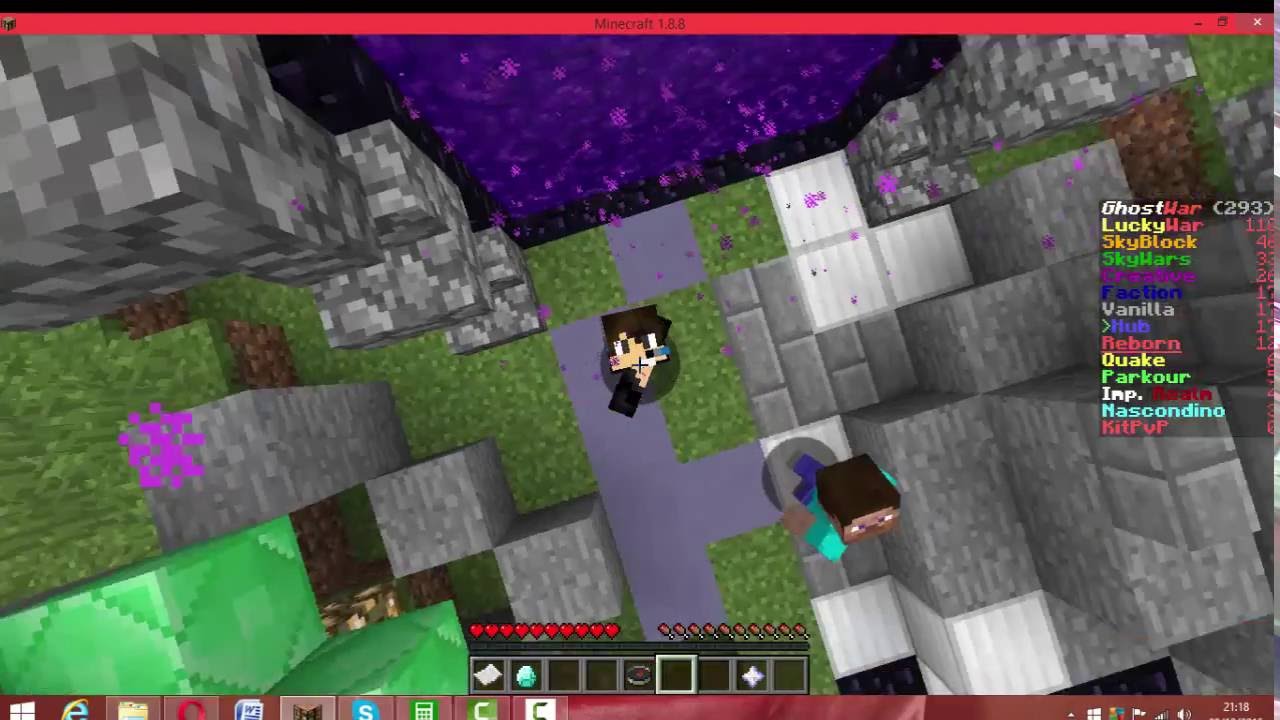Il nostro primo video su minecraft - YouTube