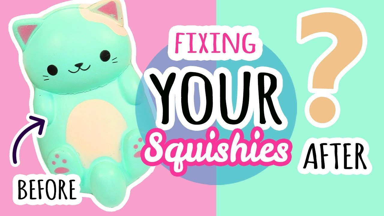 Squishy Makeover Fixing Your Squishies 14