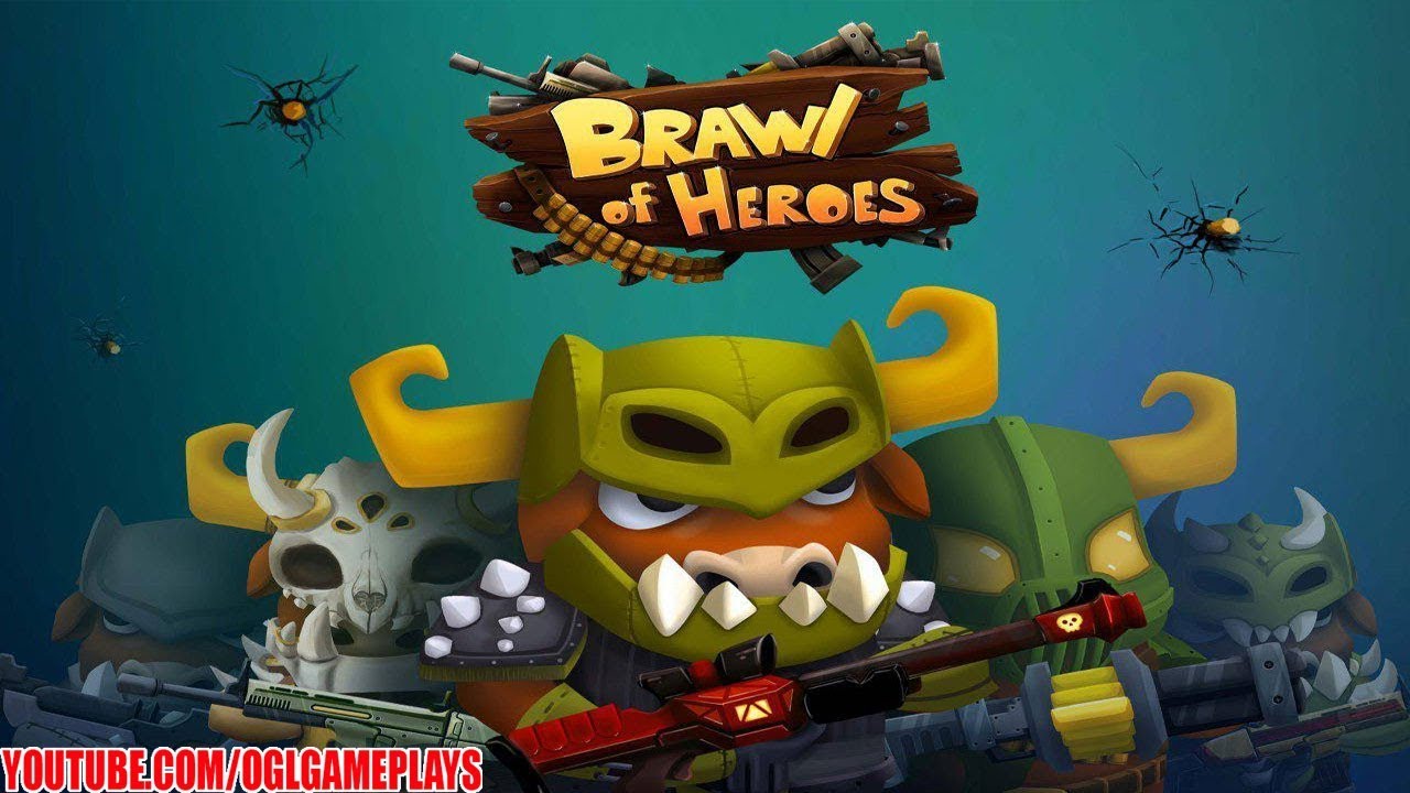 Brawl Of Heroes Online 2D shooter Android Gameplay