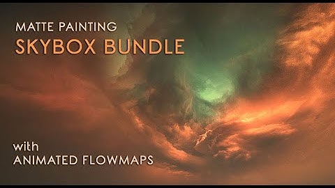 Flowmap Skybox Bundle for UE4 / UE5