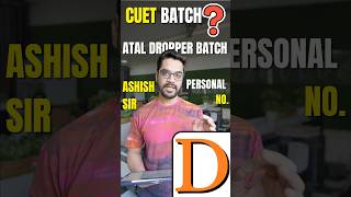 Aslians Ke Liye Shock! 😳 CUET Batch + Direct Contact With Ashish Sir | Abhi Dekho