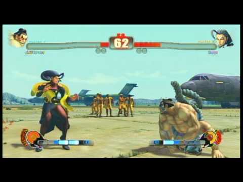 Street Fighter 4: Saqs(Rose) vs citiofbrass(E Honda)