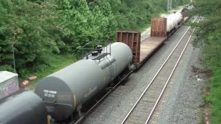 CSX Q415 in Hi Def at Lorton,VA on 6/6/10