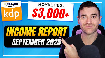 Amazon KDP Income Report September 2025 | How Much Money I Made Self Publishing on KDP
