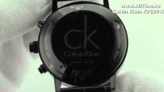 видео Мужские часы Calvin Klein