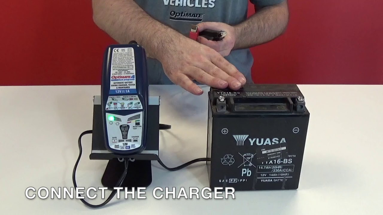 Chargeur OptiMATE 4 - Équipement moto