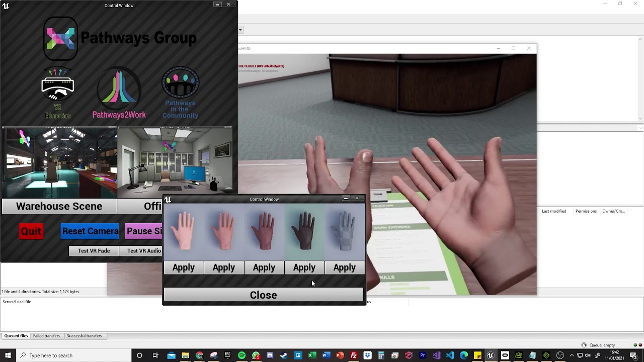 Interview VR V 1 - Pathways to work