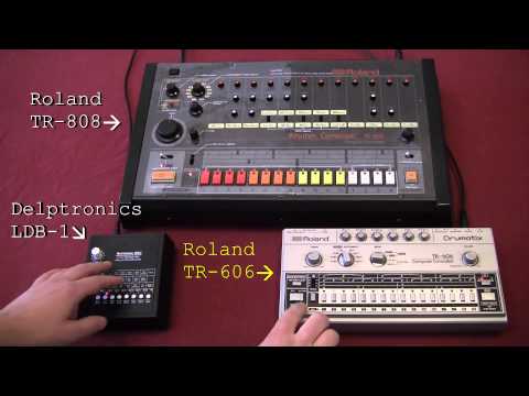 Delptronics LDB-1 + TR-606 + TR-808