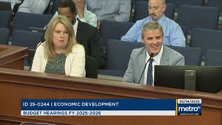 May 14, 2025: FY 2025-2026 Budget Hearings