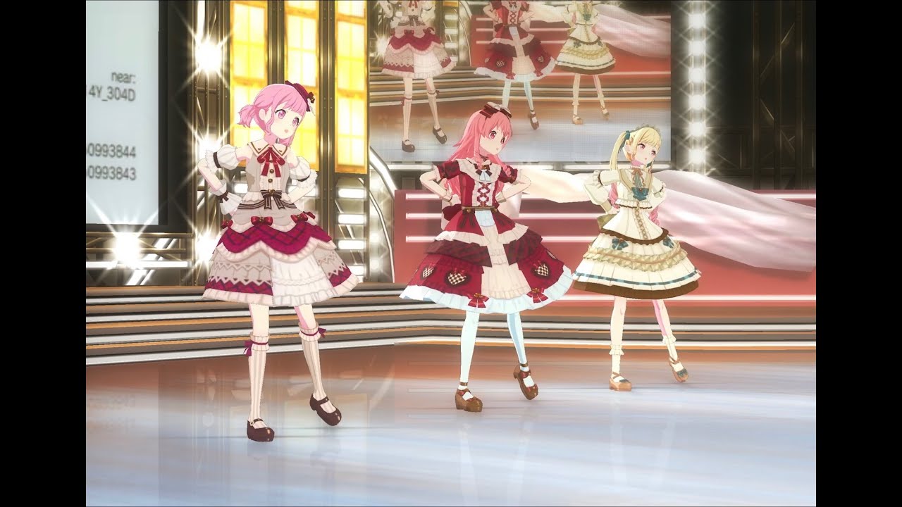 プロセカmv 限定ヘアのバレンタイン組 咲希 愛莉 えむ でニア バレンタイン衣装ver Youtube