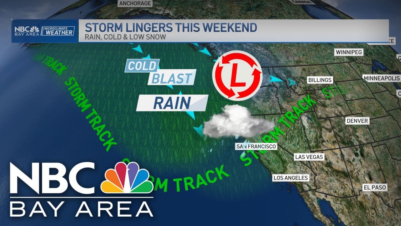 Bay Area forecast: Weekend rain, wind and Sierra snow timeline