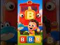 Letter B for Kids | B is for Boat 🚤| ABC Learning Train 🚂 | Kidivibe #shorts #abcsong