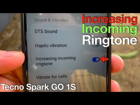 How To Increase Incoming Ringtone On Tecno Spark GO 1S