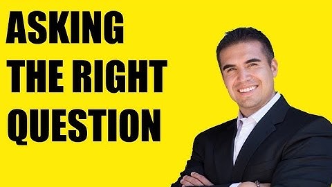 Asking The Right Questions - Getting To Know Your Customer Online & Off