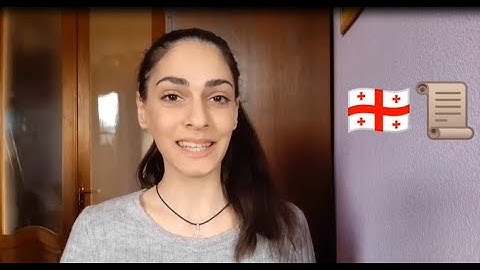 Introduction to Georgian Language and Georgian Alphabet|Georgian lessons 🇬🇪