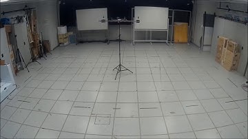 Relative target tracking using orienation-coupled UWB range and Correlation Flow: Static anchor.