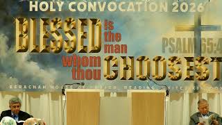 Holy Convocation 2026 Day 2 First Session