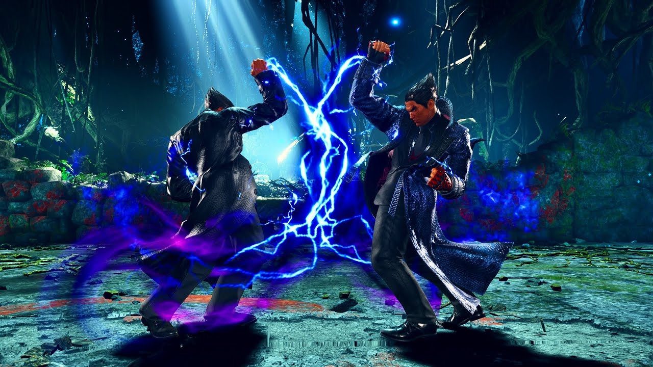 Showing the opponent how it's done