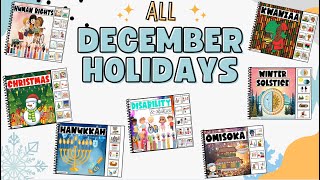 All DECEMBER Holidays and Celebrations - Cultural Diversity and Inclusion for Kids