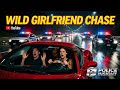 Wild Girlfriend Drags Her Boyfriend Into a High-Speed Police Chase