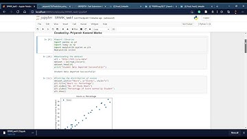 Task-1 - Predictiction using Supervised ML | GRIP @ SPARKS FOUNDATION 2021