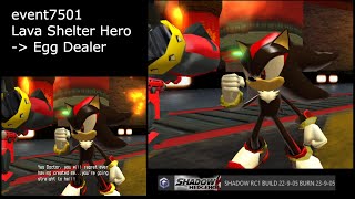 Shadow The Hedgehog Rc1 - Egg Dealer Intro Cutscene Difference Comparison