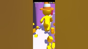 Color Run Stickman 3d Gameplay - Level 146 Solution #shorts
