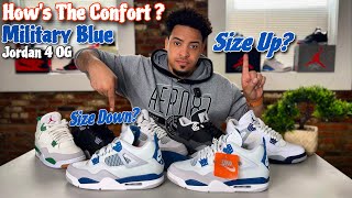 Size tips & How’s The Confort Of The Mulitary Blue Jordan 4, Here’s everything you to know.